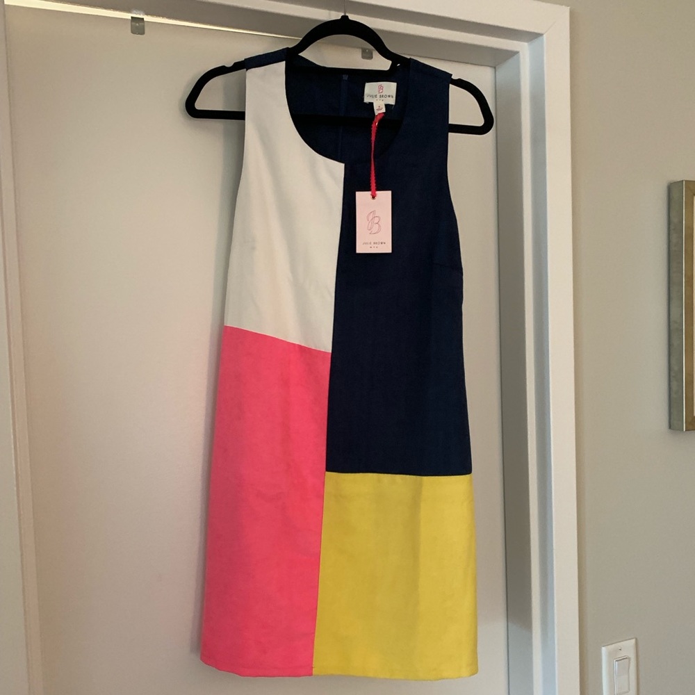 Julie Brown Color block Leah dress 👗 size 6